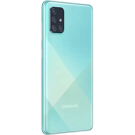 Telefon mobil Samsung Galaxy A71 A715FD 128GB 8GB RAM Dual Sim 4G Prism Crush Blue