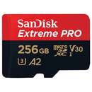 Extreme Pro MicroSDXC 256GB Clasa 10 + Adaptor SD