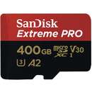 Extreme Pro MicroSDXC 400GB Clasa 10 + Adaptor SD
