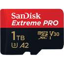 Extreme Pro MicroSDXC 1TB Clasa 10 + Adaptor SD