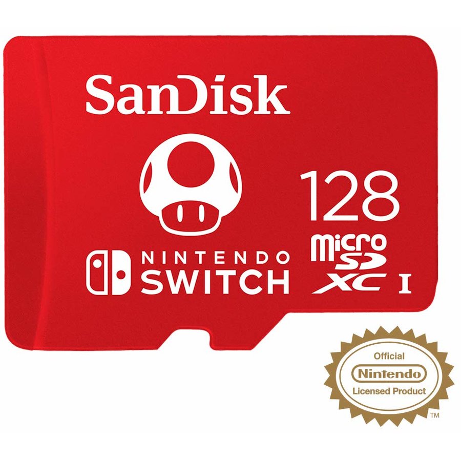 Card Nintendo Cobranded 128GB MicroSDXC Clasa 10