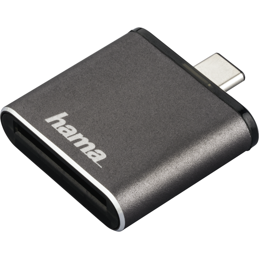 Cititor de carduri OTG USB 3.1 Tip C UHS II SD Gri