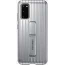 Husa Samsung Galaxy S20 G980/G981 Protective Standing Cover Silver