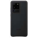 Galaxy S20 Ultra G988 Leather Cover Black
