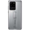 Galaxy S20 Ultra G988 Protective Standing Cover Silver