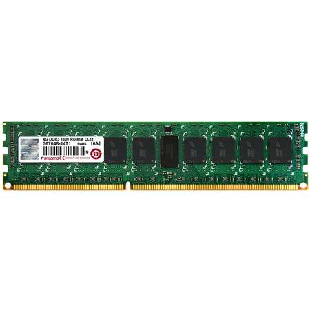 Memorie server Transcend 4GB DDR3 1600MHz CL11 1.5V