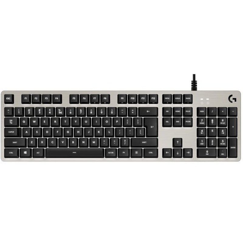 Tastatura gaming G413 Silver White LED Mecanica