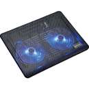Cooler laptop Serioux SRXNCP007 10-15.6" 2 ventilatoare USB Negru