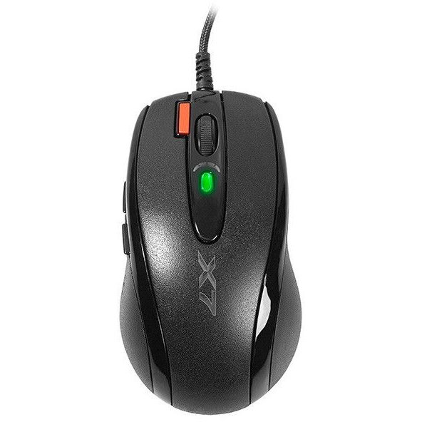 Mouse X-7120 USB cu mousepad Black