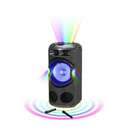 DJ-BY4L Karaoke Bluetooth USB SD FM Display LED Lumini Discoball Negru