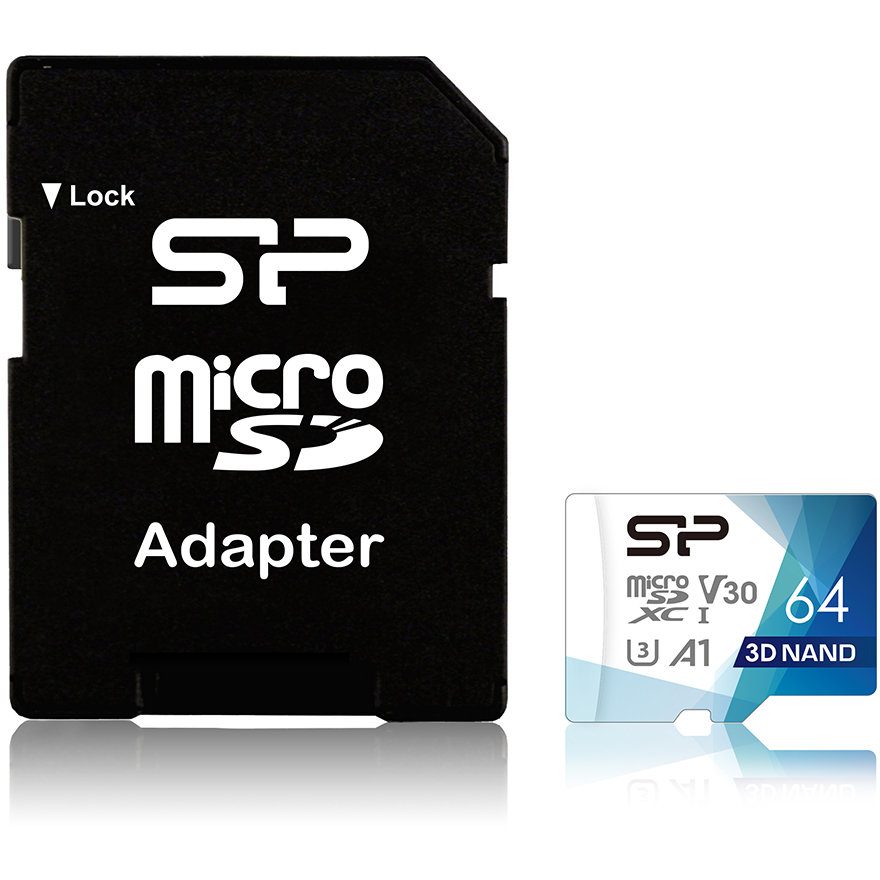 Card de memorie Superior Pro 64GB Micro SDXC Class 10 UHS-I U3 + Adaptor SD