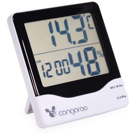 Termometru si Higrometru Cangaroo Digital 3 in 1 Ceas digital cu functie de alarma