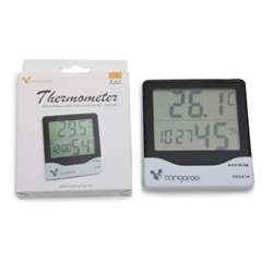 Termometru si Higrometru Cangaroo Digital 3 in 1 Ceas digital cu functie de alarma