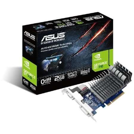 Placa video ASUS nVidia GeForce GT 710 2GB DDR3 64bit Low Profile Bracket