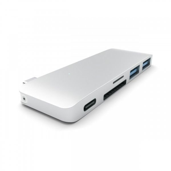 Hub USB ST-TCUPS 2x USB 3.0 1x USB Type-C Silver