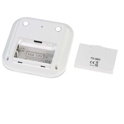 Ceas digital Procart KH-0361 Iluminat LED cu higrometru Termometru Touchsreen LCD 2.7 inch