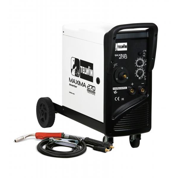 Aparat de sudură Telwin MAXIMĂ 270 tip MIG-MAG 230V Alb
