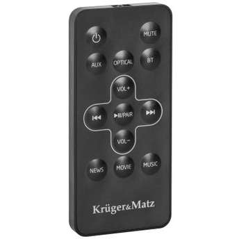 Soundbar Kruger&Matz KM0543 2.0 Bluetooth port USB Telecomanda Negru