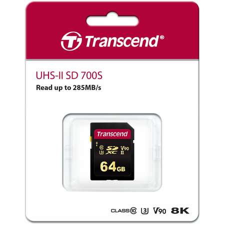 Card de memorie Transcend 700S 64GB Micro SDXC Clas 10 UHS-II U3