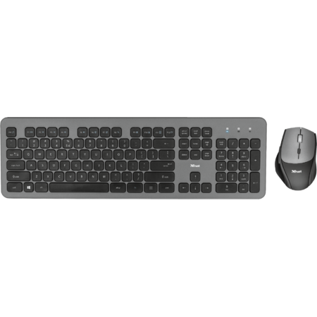 Kit tastatura si mouse Trust Raza Wireless Black