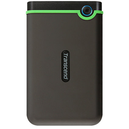 Hard disk extern StoreJet M3 2TB USB Type C 2.5 inch Black Green