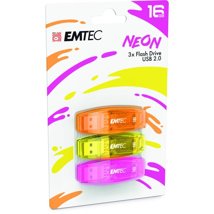 Memorie USB C410 16GB USB 2.0 3 Pack