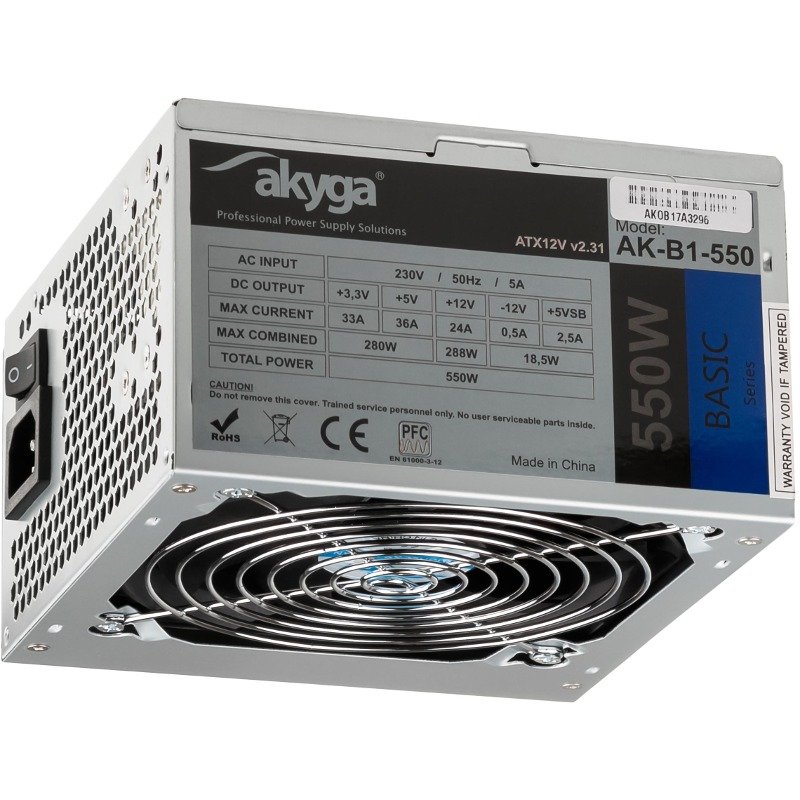 Sursa Akyga Basic AK-B1-550 550W — imaginea 3