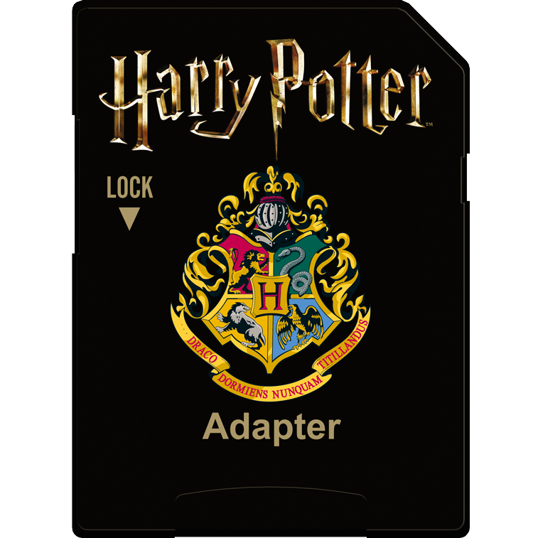 Card Harry Potter Hogwarts 32GB Micro SDHC Clasa 10 UHS-I U1 + Adaptor SD
