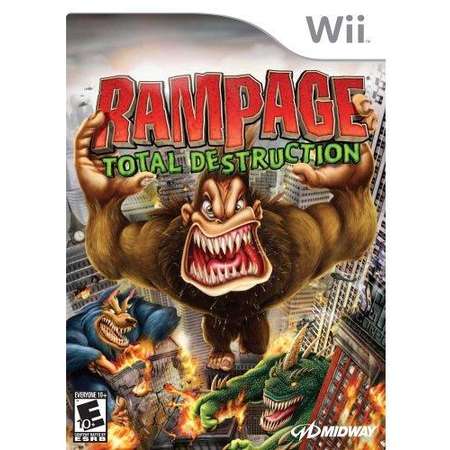 Joc consola Midway Rampage: Total Destruction Wii
