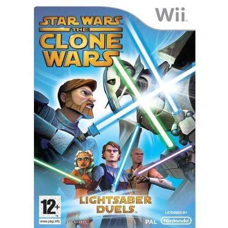 Joc consola 12+ Star Wars The Clone Wars Lightsaber Duels Wii