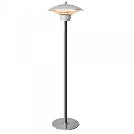 Incalzitor electric IT-1500A (incalzitor+tija+suport) pentru terasa 1500W halogen-infrarosu Argintiu