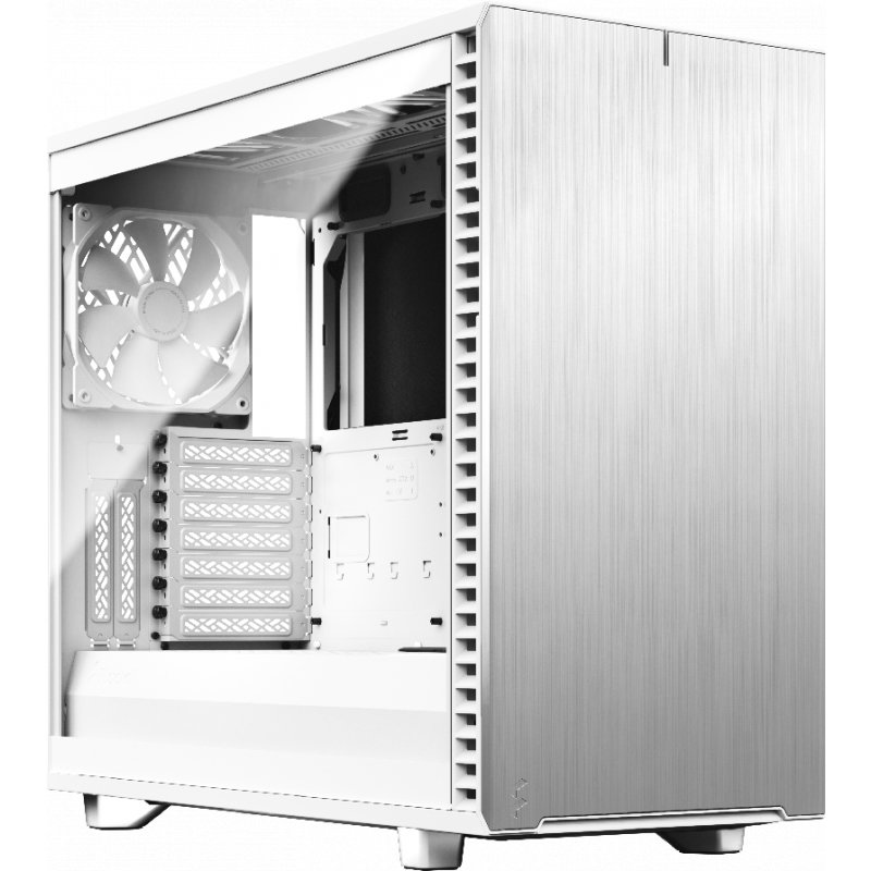 Carcasa Define 7 White TG Clear Tint