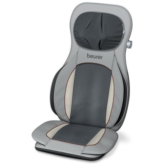Husa de masaj Beurer MG320 Shiatsu Aer comprimat Masaj punctiform 4 capete de masaj 3 nivele de intensitate Gri