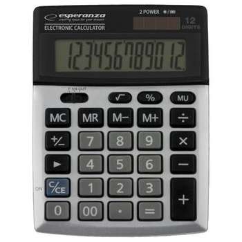 Calculator de birou Esperanza ECL102 Newton Alimentare cu baterii sau solara  Electronic