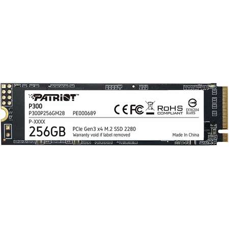 SSD Patriot P300 256GB PCIe M.2 2280