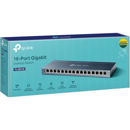 Switch TP-Link Gigabit TL-SG116 16 porturi