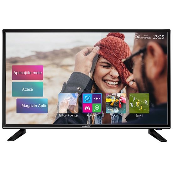 Televizor LED 40ATS5100-U Smart TV 4K UHD 40inch Media Player integrat CI+ Negru
