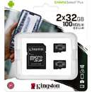 Canvas Select Plus R100 32GB MicroSDHC Clasa 10 UHS-I U1 Two Pack + Adaptor SD