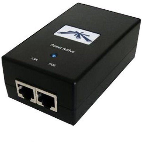 Accesoriu retea POE-24-12W-G 24 Volt POE 0.5A Ethernet port LAN Negru