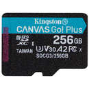 Canvas Go Plus microSDXC 256GB Clasa 10 U3 UHS-I 170 Mbs