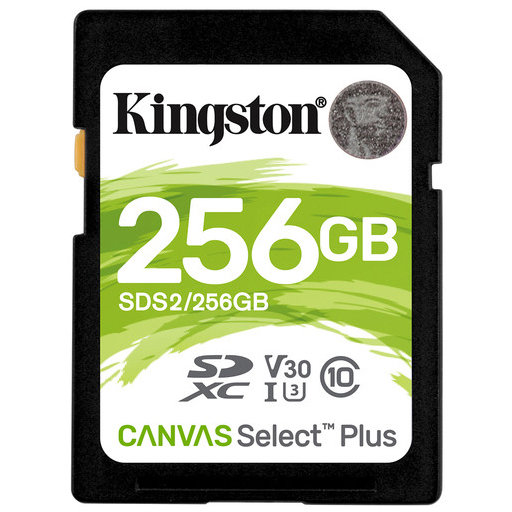 Card Canvas Select Plus SDXC 256GB Clasa 10 UHS-I U3 100 Mbs