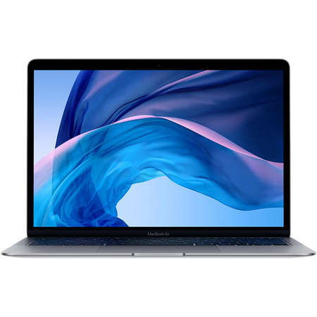 Laptop Apple MacBook Air 13 2020 Retina 13.3 inch WQXGA Intel Dual Core i3 1.1GHz 8GB DDR4 256GB SSD Intel Iris Plus Graphics Space Grey INT Keyboard