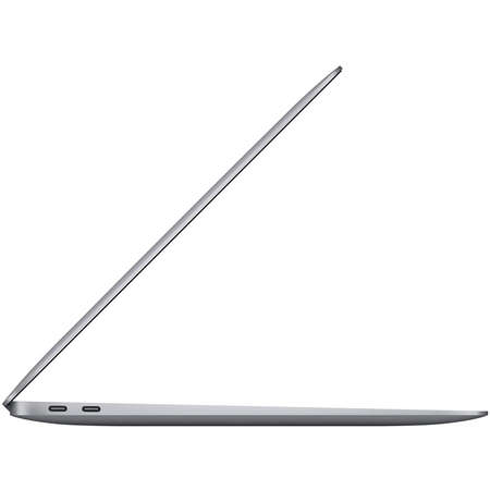 Laptop Apple MacBook Air 13 2020 Retina 13.3 inch WQXGA Intel Dual Core i3 1.1GHz 8GB DDR4 256GB SSD Intel Iris Plus Graphics Space Grey INT Keyboard