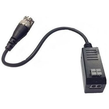 Video balun pasiv DS-1H18S/E-E Compatibil standard HDTVI/HDCVI/AHD Negru thumbnail