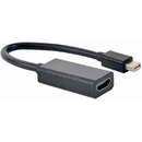 A-MDPM-HDMIF-02 Mini DisplayPort la HDMI Negru