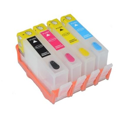 Cartuse reincarcabile 655CART pentru HP55 Multicolor