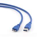CCP-MUSB3-AMBM-0.5M USB 3.0  la MicroUSB  0.5m Albastru