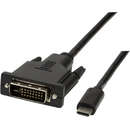 UA0331 USB Male tip C - DVI Male 1.8m Negru