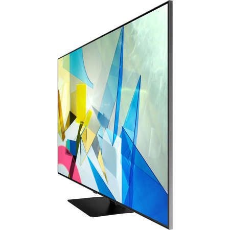 Televizor Samsung QLED Smart TV QE65Q80TATXXH 165cm Ultra HD 4K Carbon Silver