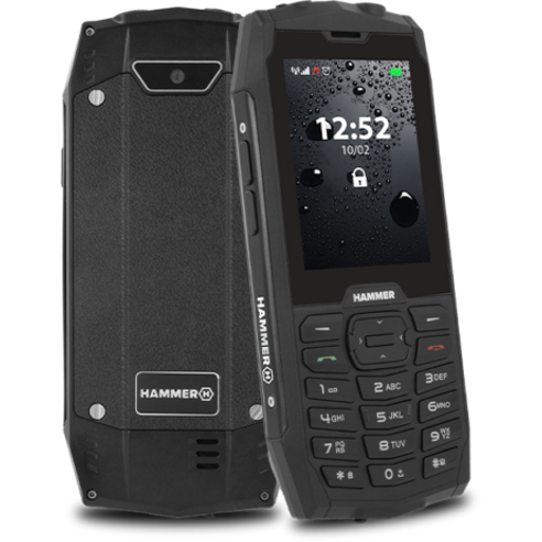 Telefon mobil Hammer 4 Dual SIM Black